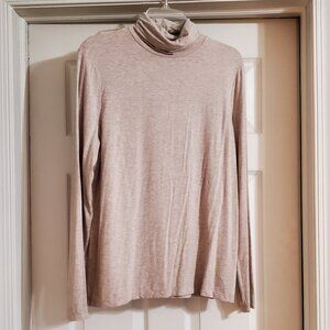 Lauren Ralph Lauren Long Sleeve Turtleneck Top Blouse